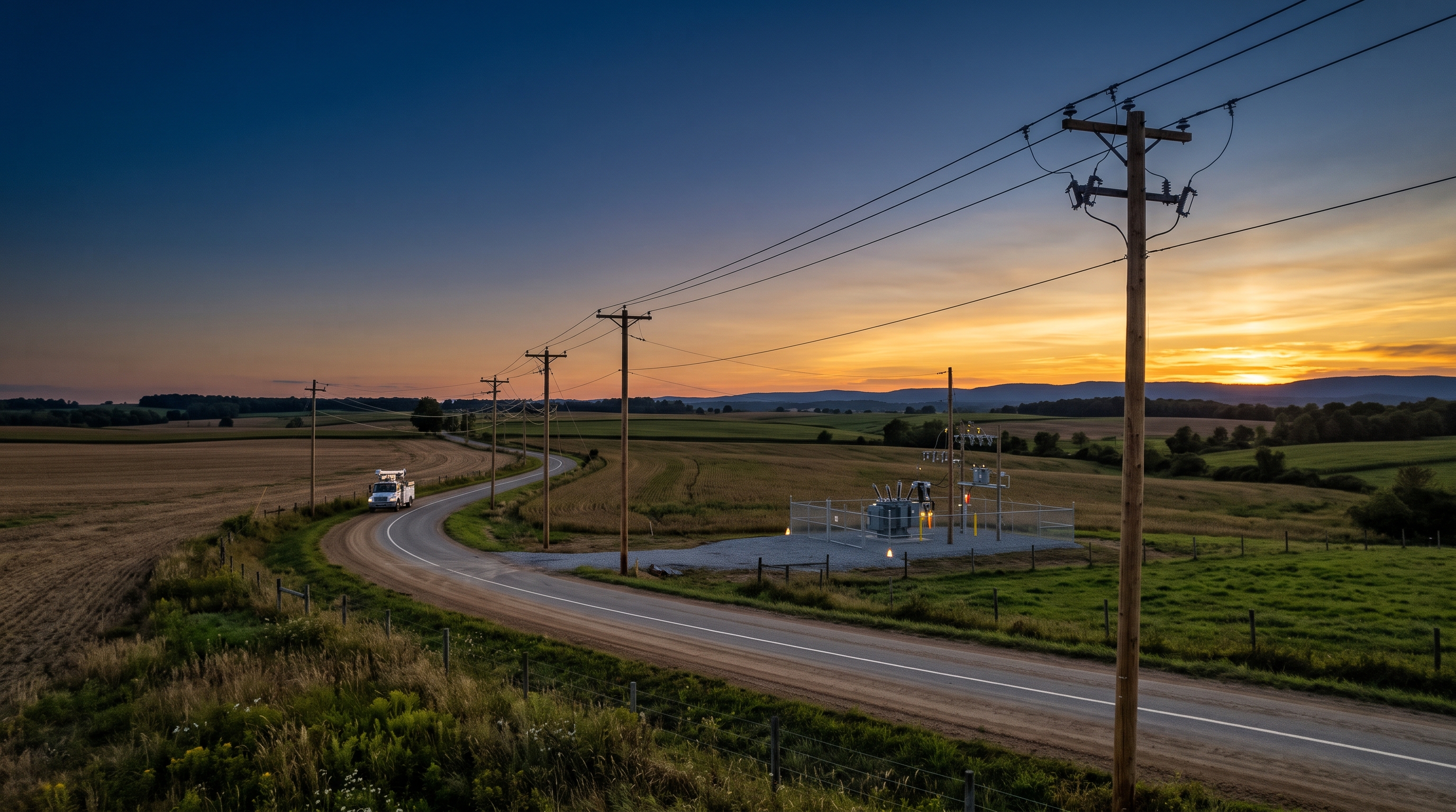 DOE allocated $967 million in grid resilience formula grants to states, territories and tribes. Here is how a municipal utility or co-op reaches that money, the match it carries, and what it can buy.